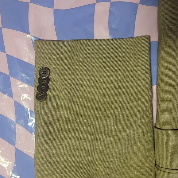 EUC Tommy Hilfiger Tan Sports Coat Blazer 100% Wool - Picture 6 of 8